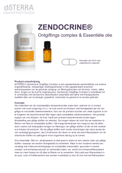 Zendocrine supplement