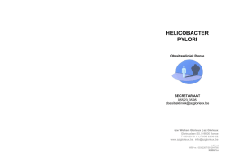 Helicobacter pylori (NL)