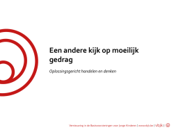 Een andere kijk op moeilijk gedrag _ Els Merlevede