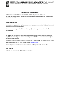 Een mutualiteit voor elke leeftijd