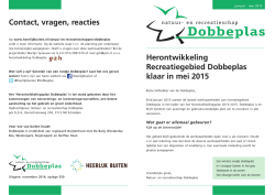 142484_Fldr Herontw Dobbeplas.indd - Groenservice Zuid