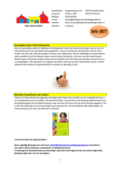 Info 307 - Foeke Sjoerds Skoalle
