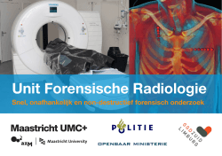 Flyer Unit Forensische Radiologie