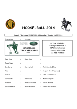 HORSE-BALL 2014 - Horse