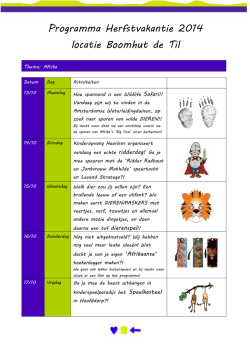 Download het programma - Kinderopvang Haarlem
