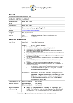 AUDIT-4 - Kenniscentrum Kinder