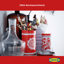 IKEA Kerstassortiment