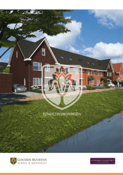 EENGEZINSWONINGEN