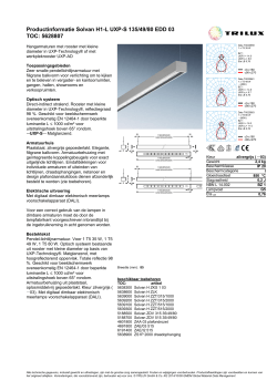 Productinformatie Solvan H1-L UXP-S 135/49/80 EDD 03 TOC
