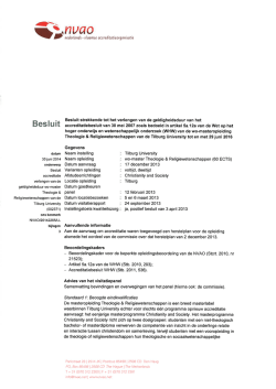 Besluit