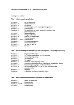 Legesverordening tarieventabel