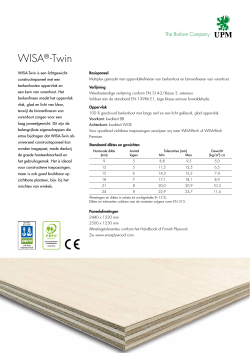 WISA®-Twin - Wisa Plywood