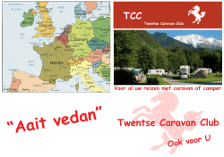 flyer - Twentse Caravan Club