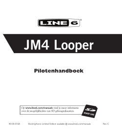 JM4 Looper Pilotenhandboek - Revision C