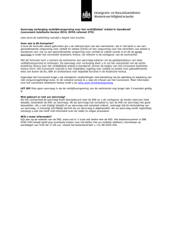 (convenant Aziatische horeca 2014) (GVV
