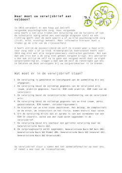 volgend document - Kinderpraktijk Voorschoten