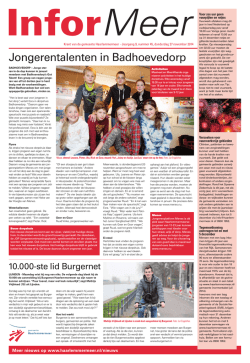 InforMeer 27 november 2014