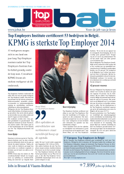 KPMG is sterkste Top Employer 2014