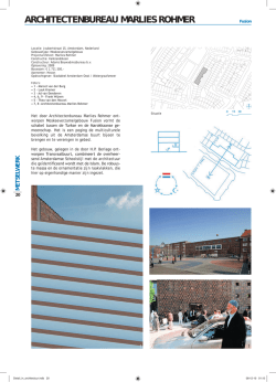 download - Architectenbureau Marlies Rohmer