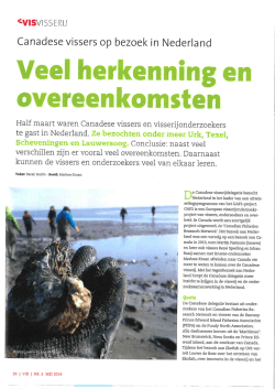 Veel herkenning en overeenkomsten - nr.5 mei