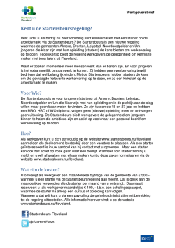 in de nieuwsbrief!