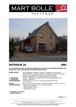 ROTHOLM 24 URK - Mart Bolle Vastgoed