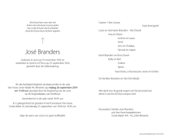 Jos&eacute; Branders