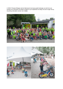 In VBS St Theresia Rollegem start de fietsmaand met nieuwe gratis