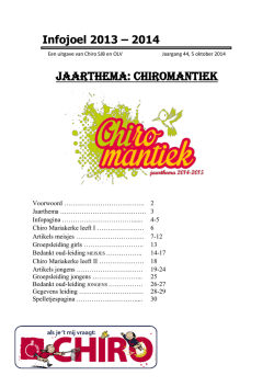 Infojoel 2014-2015
