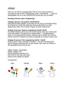 Het is zo ver! 2015 is aangebroken! Tijd om al je