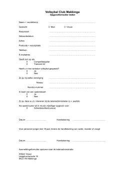 Opgaveformulier