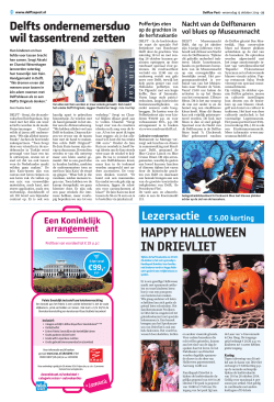 Delftse Post - 15 oktober 2014 pagina 27