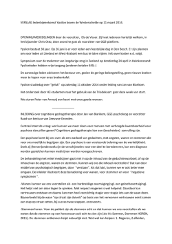 Dinsdag 11 maart 2014.