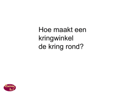 Hoe maakt een kringwinkel de kring rond?