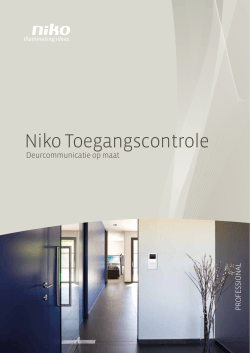 Niko Toegangscontrole