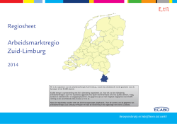 Arbeidsmarktregio Zuid-Limburg