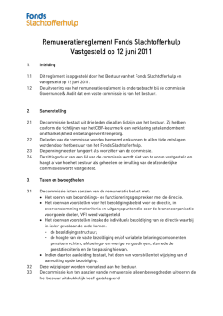 Dit remuneratiereglement