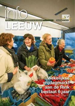 infoLeeuw april 2014 - Gemeente Sint-Pieters