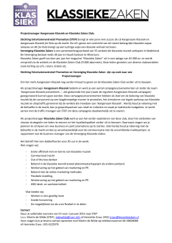 Vacature-projectmanager