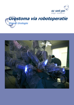 Urostoma via robotoperatie - Prostaatkliniek Oostende