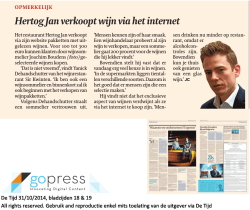 Wijn verkopen via het internet