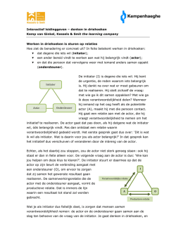 Interactief leidinggeven &ndash; denken in driehoeken Kemp van