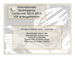 Internationale Sluitingsprijs Cyclocross 2013