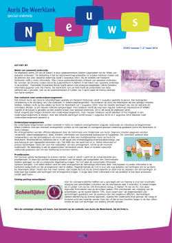 ECHO nummer 7, 27 maart 2014