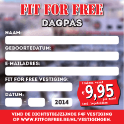 dagpas - Fit For Free
