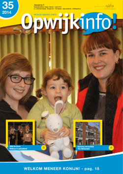 Infoblad februari - maart 2014