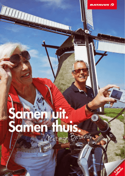 Samen uit. Samen thuis.
