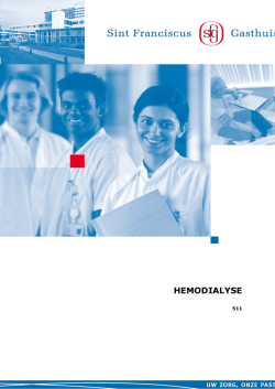Hemodialyse, NUMMER ONBEKEND