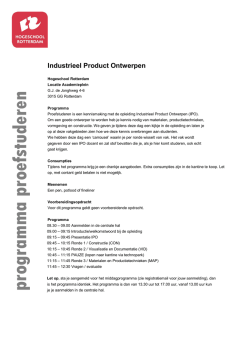 Industrieel Product Ontwerpen