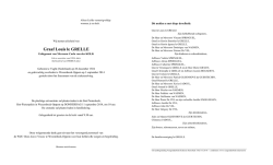 Graaf Louis le GRELLE - Vangrunderbeek | Scherens